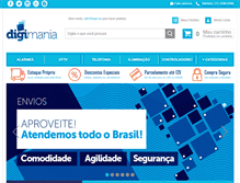 Tablet Screenshot of digimania.com.br